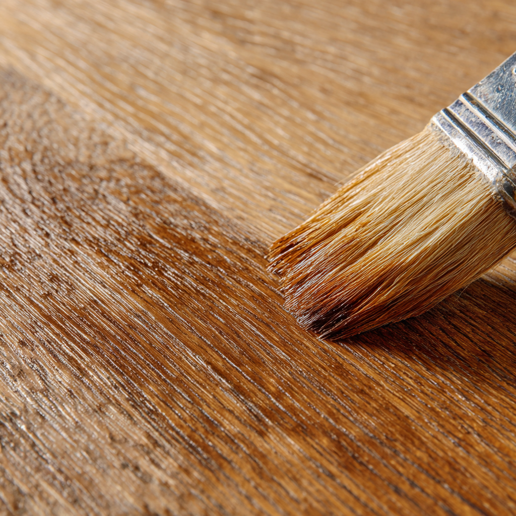 Teinture artisanale sur bois — spécialité ALTO Cuisines