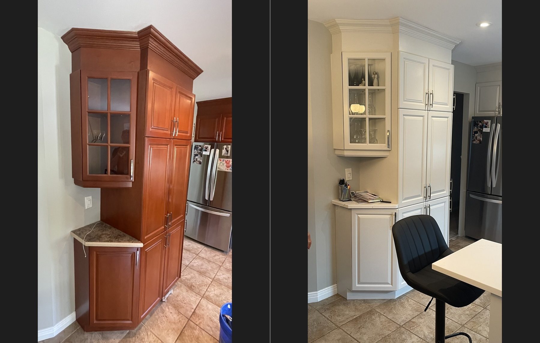 Kitchen cabinet refacing — ALTO, Vaudreuil-Soulanges