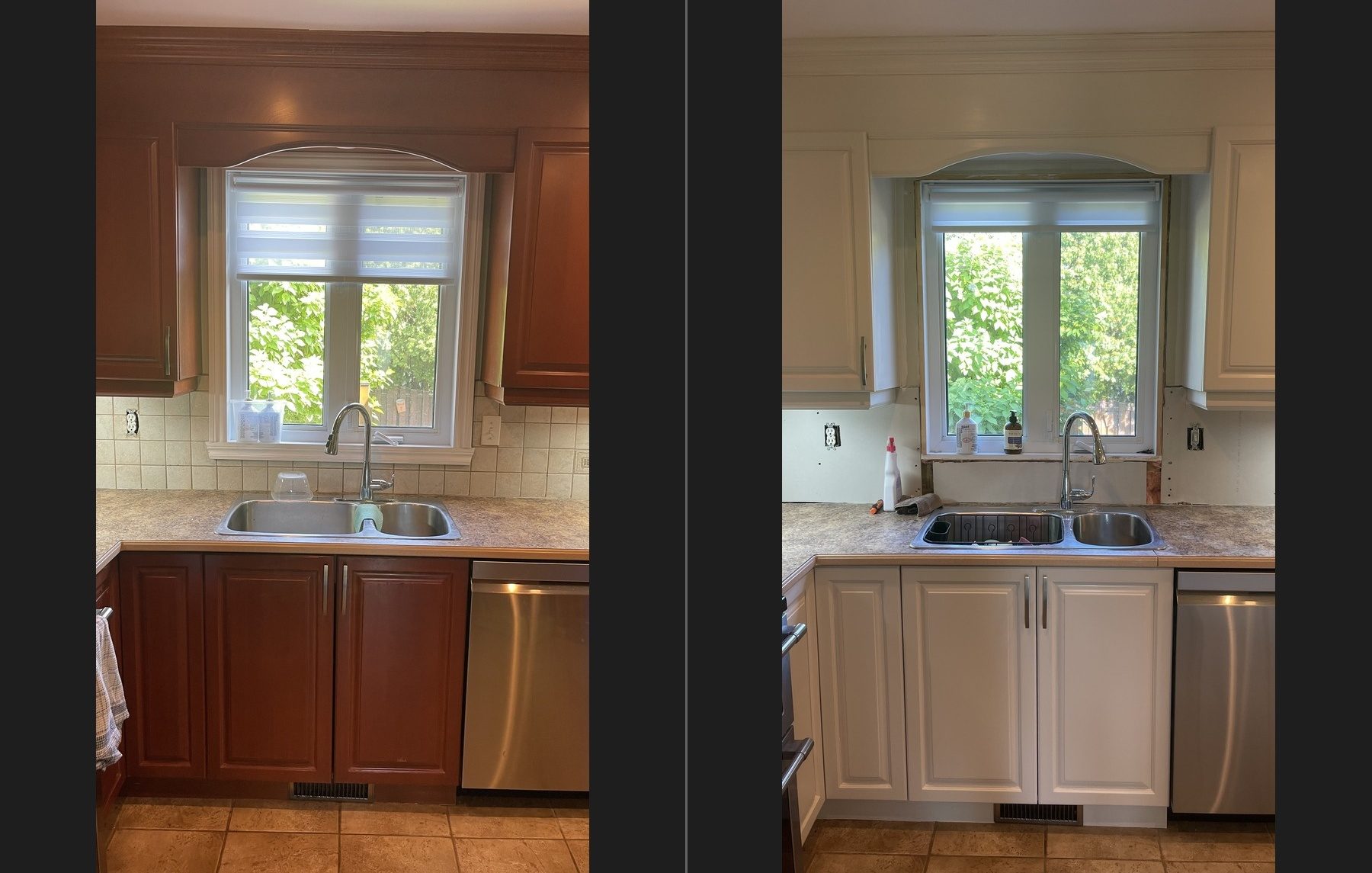 Kitchen cabinet refacing — ALTO, Vaudreuil-Soulanges