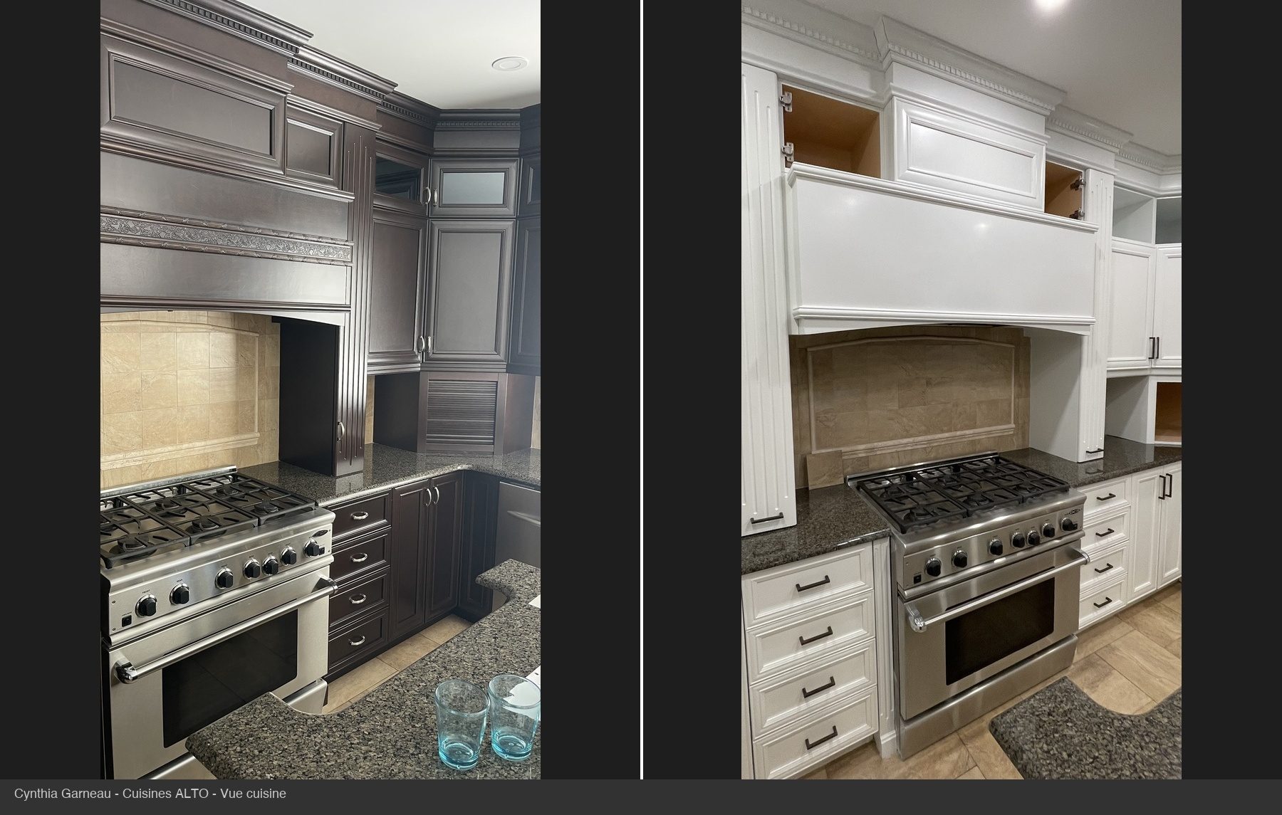 Kitchen cabinet refacing — ALTO, West Island