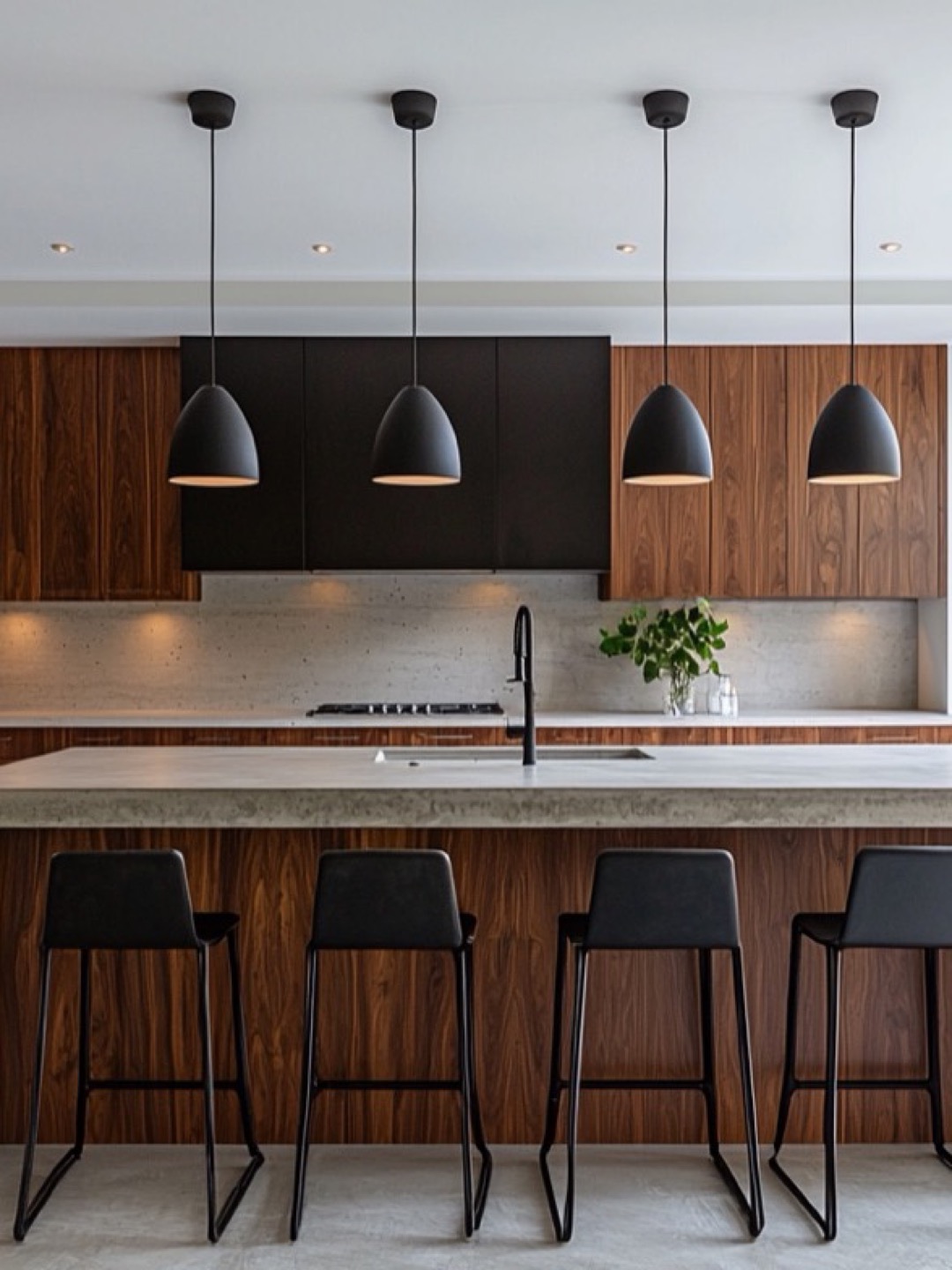 Rangement sur mesure en érable — grain naturel du bois laissé apparent